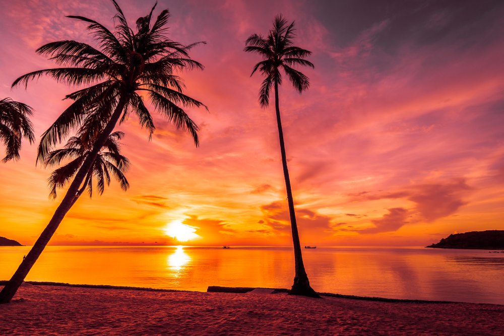 sunset viewpoints in Gili