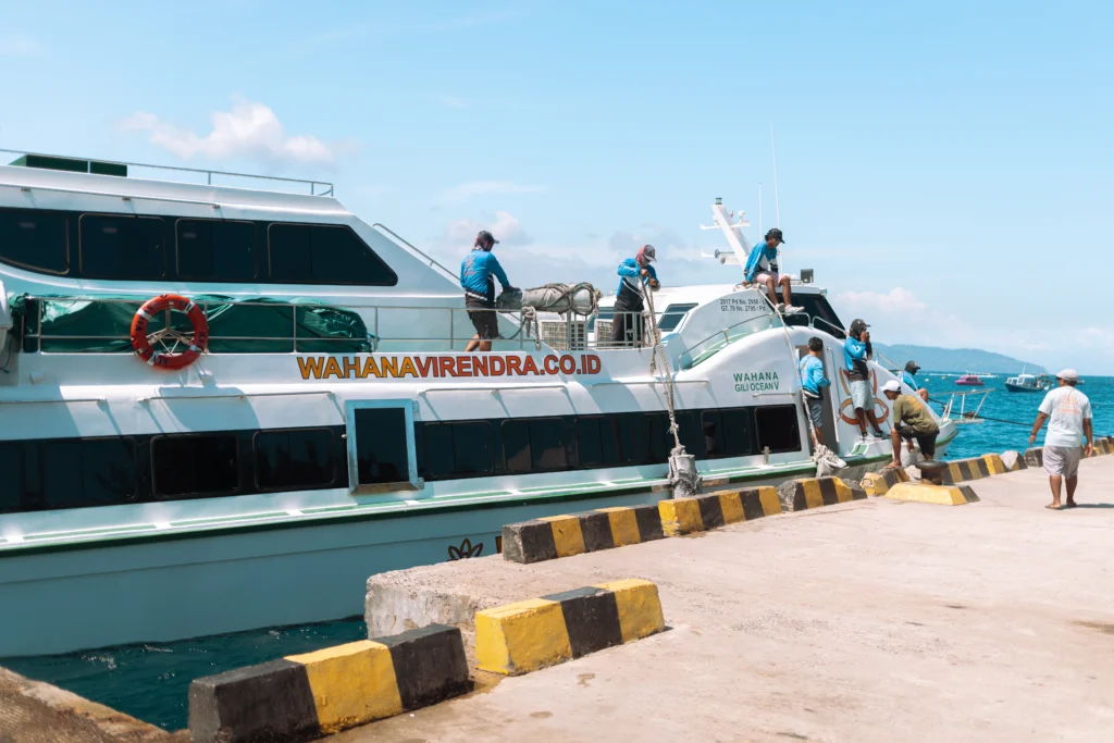 bali gili fast boat routes