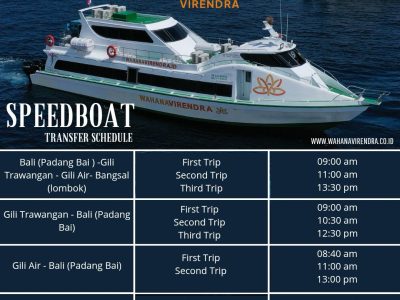 fast boat schedule